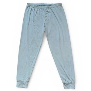 L.L. Bean Base Layer Polyester Long Underwear Slate Gray Blue Mens Size XL 0PF31